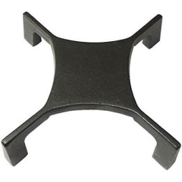Griglia in ghisa 1 fuoco Grande Rapido per Piano Cottura Ariston Hotpoint G0222