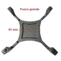 Griglia in ghisa 1 fuoco Grande Rapido per Piano Cottura Ariston Hotpoint G0222