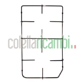 Griglia SX in piattina 455x260 Piano Cottura Elba De Longhi P0863