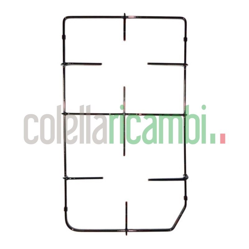 Griglia SX in piattina 455x260 Piano Cottura Elba De Longhi P0863