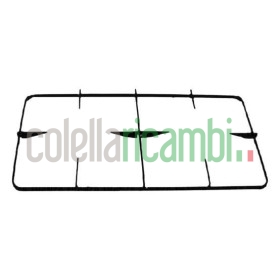 Griglia piattina 2 Fuochi 403x275 Piano Cottura GLEM GAS P2154