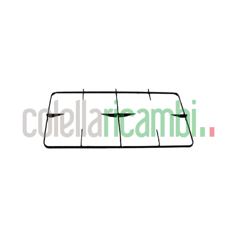 Griglia piattina 2 Fuochi 403x275 Piano Cottura GLEM GAS P2154
