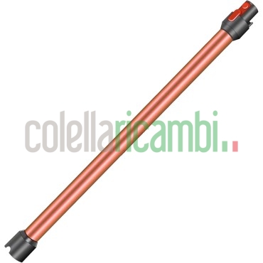 Asta Telescopica Rigida di Ricambio per Dyson V7/V8/V10/V11/V15 -UNIVERSALE- Tubo Aspirapolvere Prolunga Da 73cm Arancio