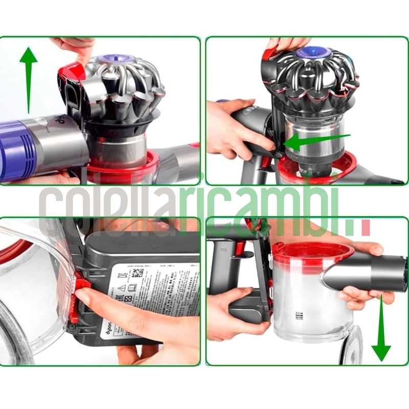 Contenitore Serbatoio compatibile per Dyson V7 V8