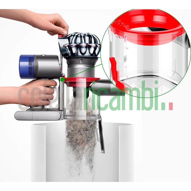 Contenitore Serbatoio compatibile per Dyson V7 V8