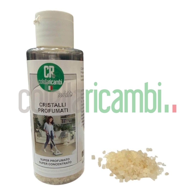 Cristalli Profumati 100g White Profumatore in Granuli per Aspirapolvere