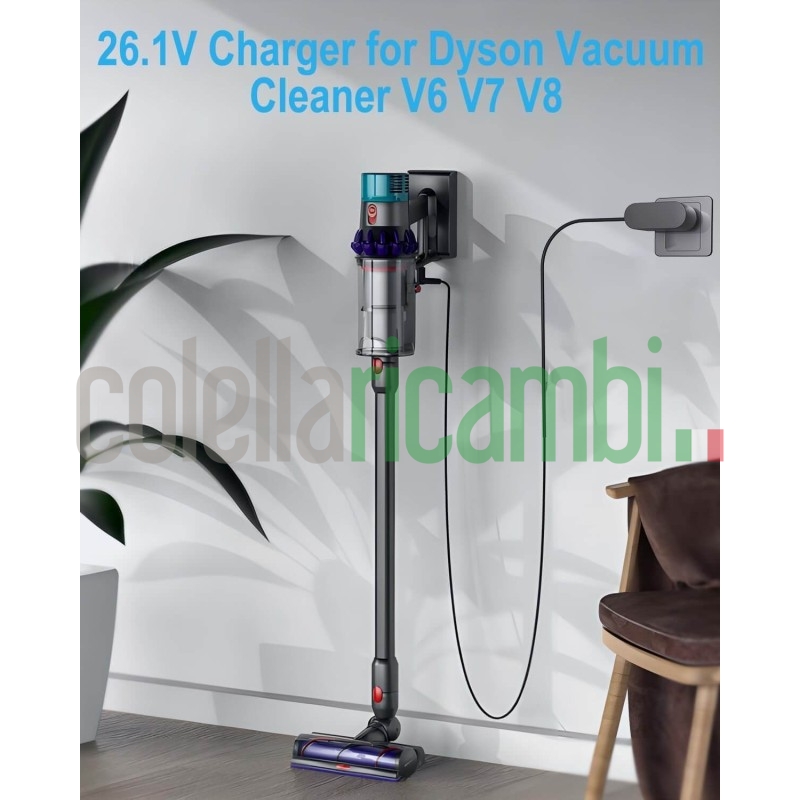 Alimentatore Aspirapolvere Adattabile Dyson V8 V7 V6