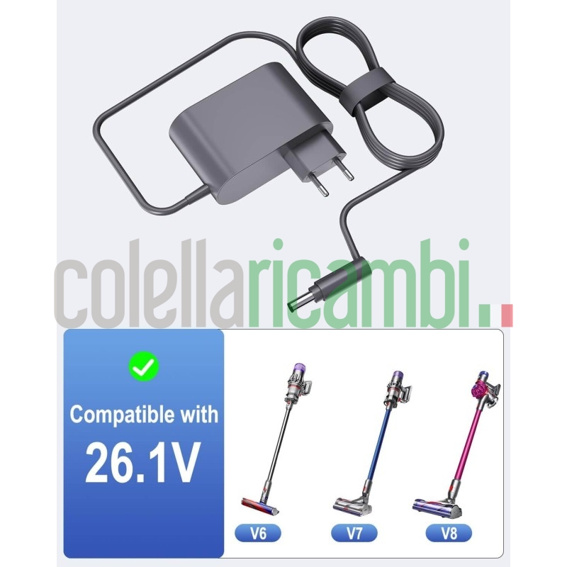 Alimentatore Aspirapolvere Adattabile Dyson V8 V7 V6