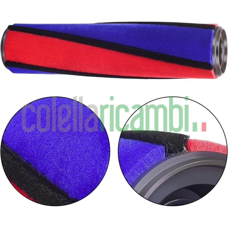 Rullo Spazzola Morbido per Dyson V6, V7, V8, V10, V11 Fluffy/Absolute 966488-09