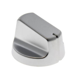 Manopola gas cromata 8mm piano cottura Whirlpool Indesit 482000088436