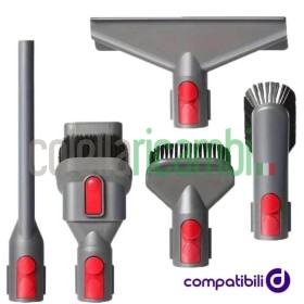 Set 5 Accessori per Dyson Aspirapolvere  V7 V8 V10 V11
