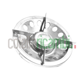 Fornellino x Bombola Da campeggio Cromato Diam 8cm