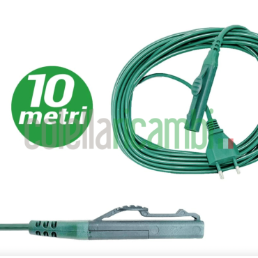 Cavo Alimentazione 10 mt per Vorwerk Folletto VK140