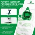 Sacchetti Compatibili per Vorwerk Folletto VK140 VK150 (6 PZ)