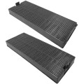 Kit 2 Pz. filtro cappa 248x92mm Tecnowind FKS153
