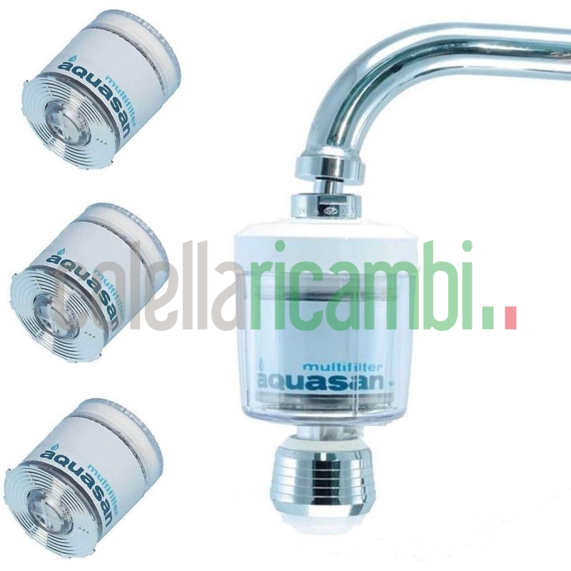 Aquasan Filtro Acqua Depuratore per Rubinetto Mod.6915 Compact Made In Italy