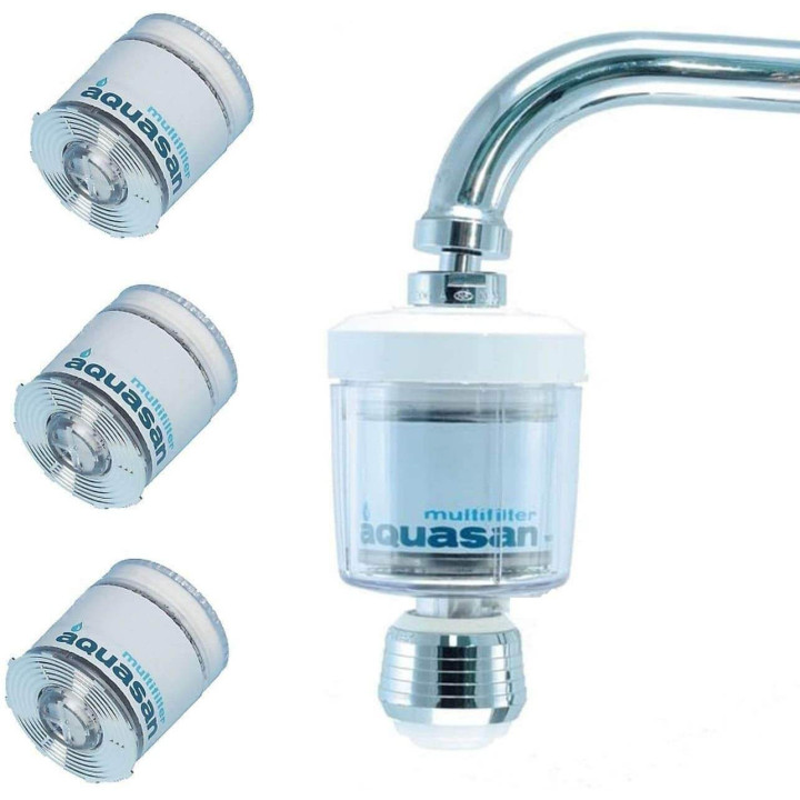 Aquasan Filtro Acqua Depuratore per Rubinetto Mod.6915 Compact Made In Italy