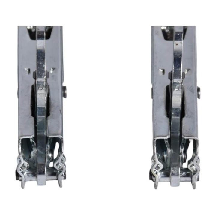 Kit 2 cerniere 207 x 20 mm.  porta forno Ricambio Originale Ariston C00083113