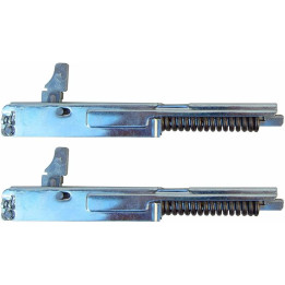 Kit 2 cerniere 207 x 20 mm.  porta forno Ricambio Originale Ariston C00083113