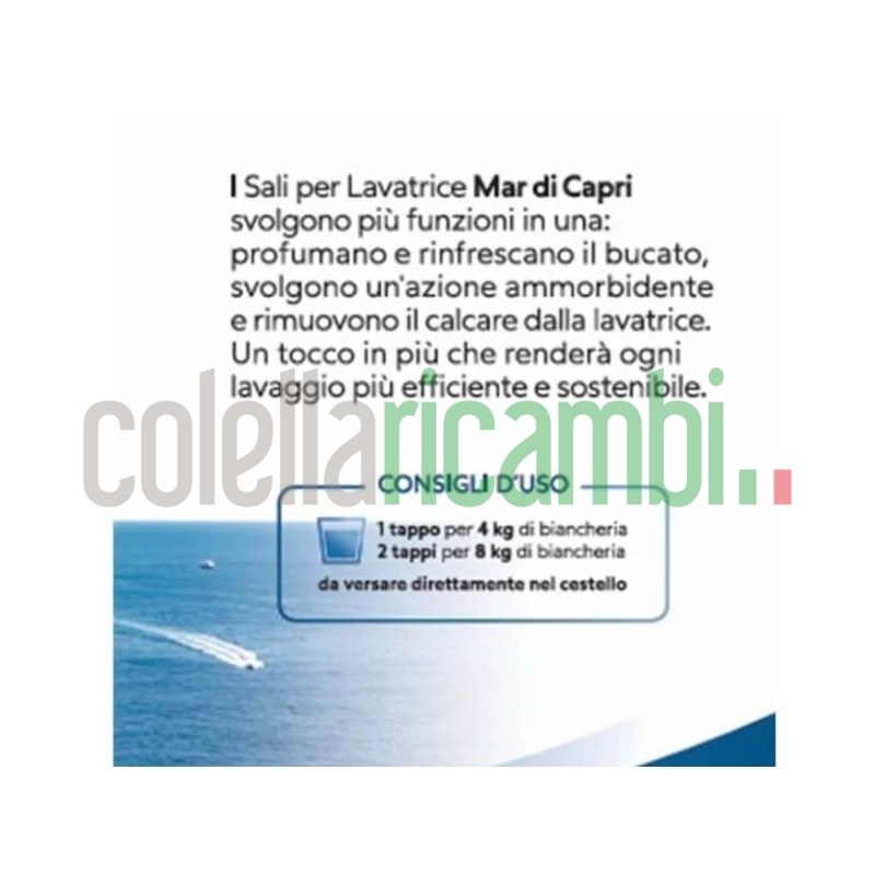 Profumatore Bucato Lavatrice - Mar di Capri (500g)
