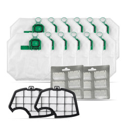 Kit Risparmio Adattabile per Aspirapolvere Vorwerk Folletto VK 140 VK150