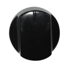Manopola Piano Cottura diamond Nera Ariston C00111560
