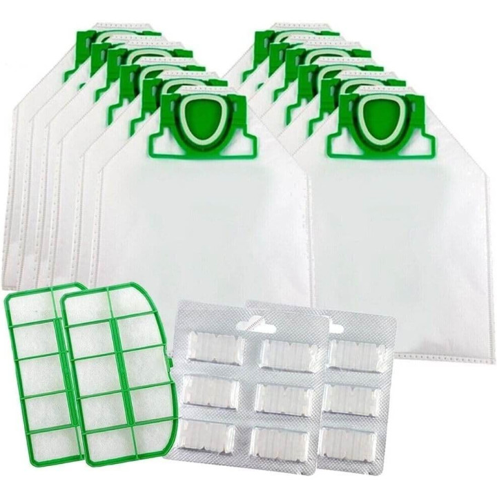 Kit Risparmio Con Granuli Profumati Dash per Folletto Vk200-Vk220s
