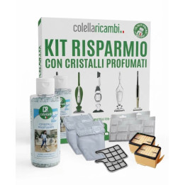 Kit Risparmio Con Granuli Profumati Dash per Folletto Vk135-136