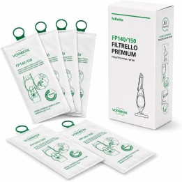 Sacchetti Originali Vorwerk Filtrello Premium FP140 FP150 per Folletto VK140 VK150