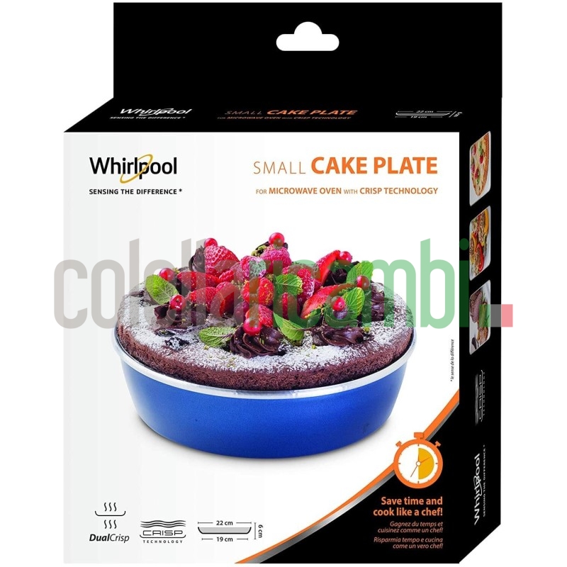 Whirlpool Piatto Crisp a Bordo Alto