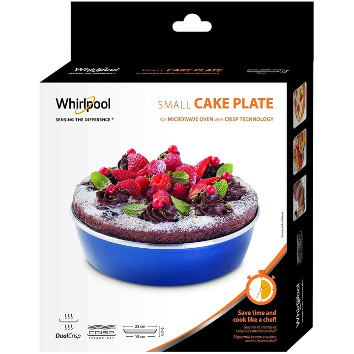 Whirlpool Piatto Crisp a Bordo Alto