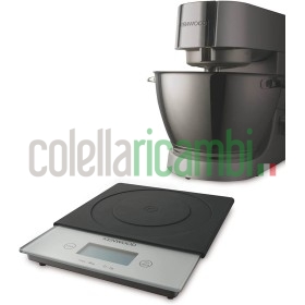 Kenwood Bilancia Elettronica da Cucina, Elettrica Nero Vetro