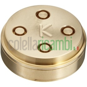 Kenwood Accessorio Trafila in Bronzo per Impastatrice Planetaria per Maccheroni lisci