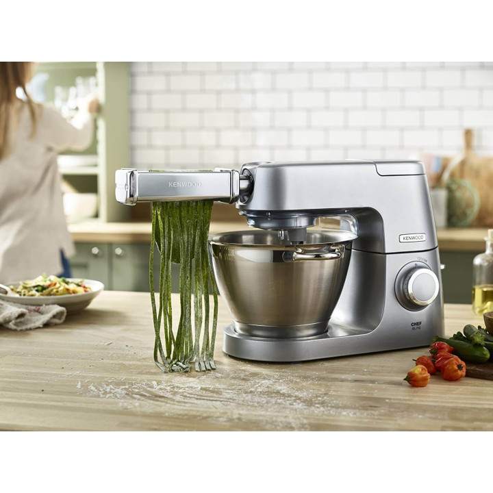 Kenwood Tagliapasta per fettuccine per Impastatrice Planetaria, Acciaio inossidabile, Argento