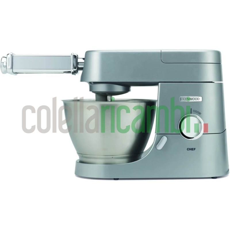 Kenwood Sfogliatrice per Impastatrice Planetaria KCC+KVC+KVL+KMX, Acciaio Inossidabile, Argento