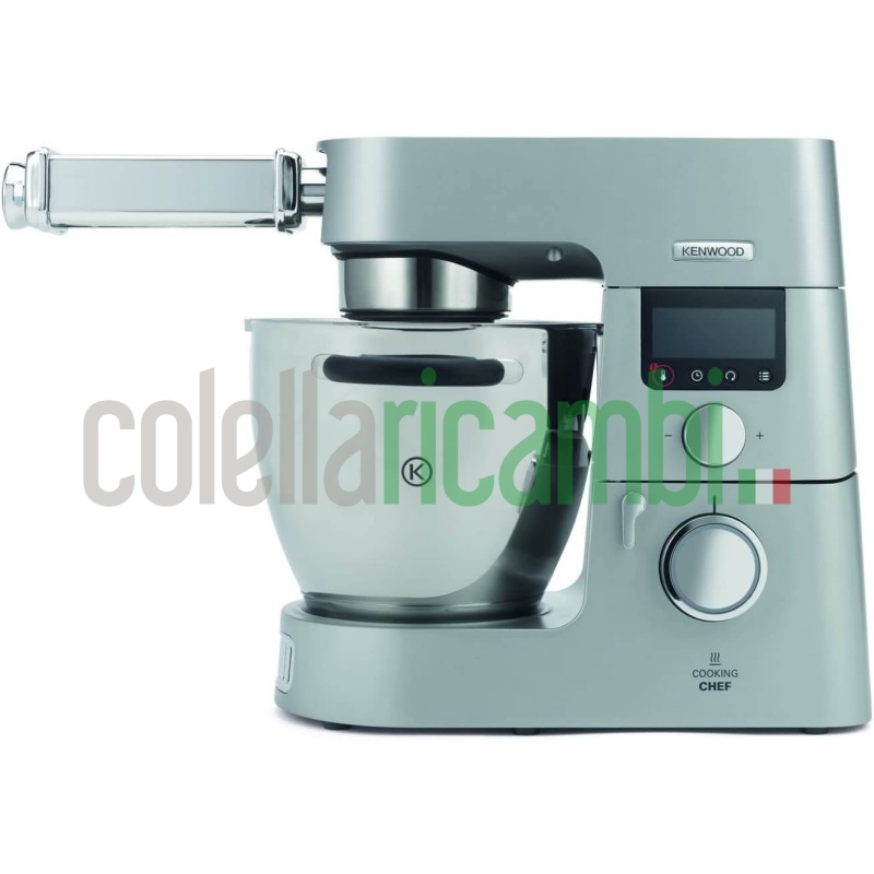 Kenwood Sfogliatrice per Impastatrice Planetaria KCC+KVC+KVL+KMX, Acciaio Inossidabile, Argento