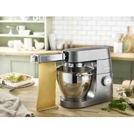 Kenwood Sfogliatrice per Impastatrice Planetaria KCC+KVC+KVL+KMX, Acciaio Inossidabile, Argento