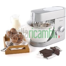 Kenwood Sorbettiera, Accessorio Gelatiera per Impastatrice Planetaria Taglia Chef