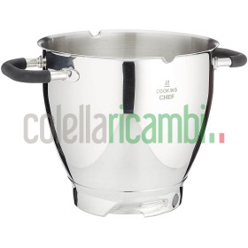Kenwood Ciotola Speciale per Cooking Chef Gourmet, 6.7 Liters, Acciaio Inossidabile, Silver