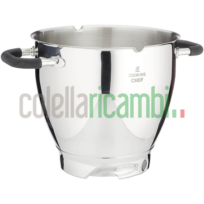 Kenwood Ciotola Speciale per Cooking Chef Gourmet, 6.7 Liters, Acciaio Inossidabile, Silver