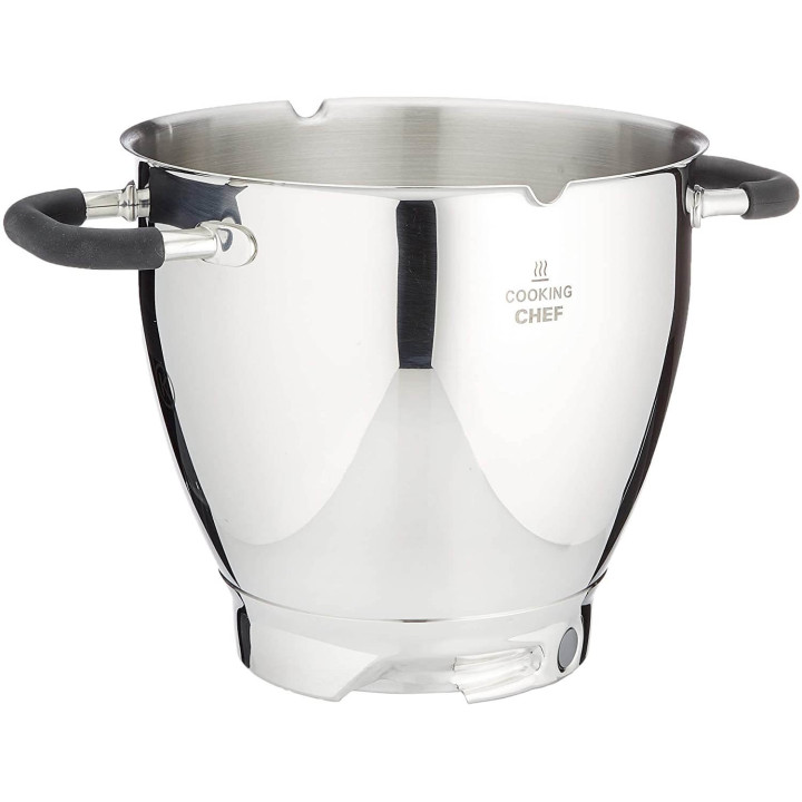Kenwood Ciotola Speciale per Cooking Chef Gourmet, 6.7 Liters, Acciaio Inossidabile, Silver