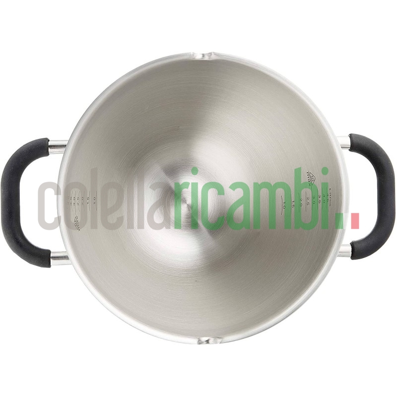 Kenwood Ciotola Speciale per Cooking Chef Gourmet, 6.7 Liters, Acciaio Inossidabile, Silver