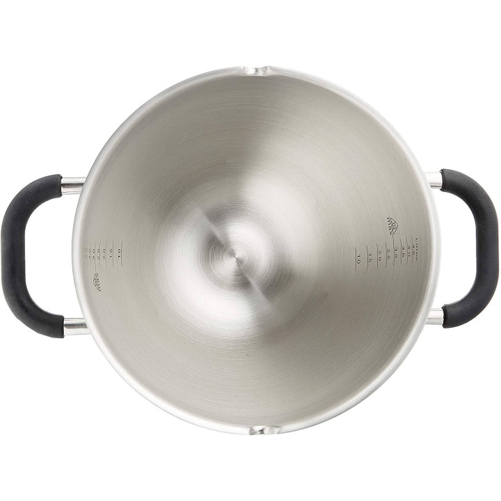 Kenwood Ciotola Speciale per Cooking Chef Gourmet, 6.7 Liters, Acciaio Inossidabile, Silver