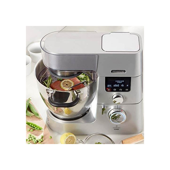 Kenwood Ciotola Speciale per Cooking Chef Gourmet, 6.7 Liters, Acciaio Inossidabile, Silver