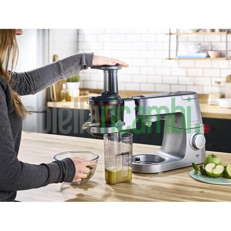 Kenwood Accessorio per estrattore di Succo Plastica Compatibile con CHEF/kMIX, Grigio Argento
