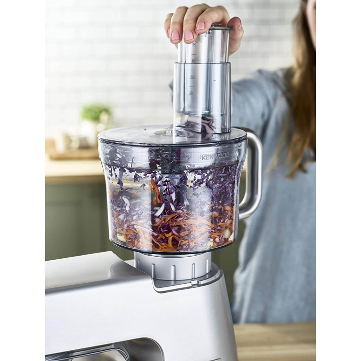 Kenwood Accessorio Food processor per Impastatrice Planetaria, 2,35 litri, Tritan, Grigio