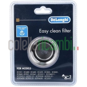 Delonghi Filtro 2 Tazza Macchina Caffè Distinta Dedica Icona ECO311 Scultura EC8