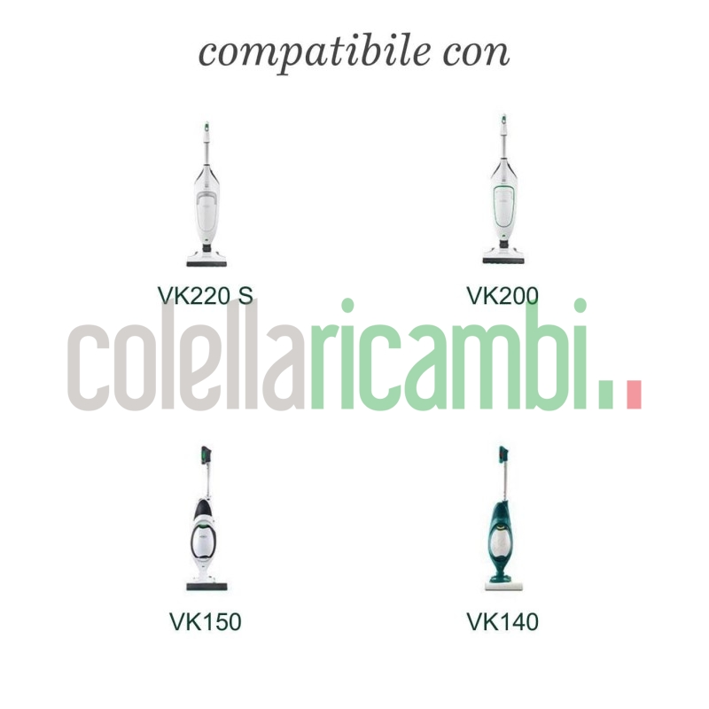 Zainetto Originale Vorwerk Folletto VK 140 VK 150 VK 200 VK 220S