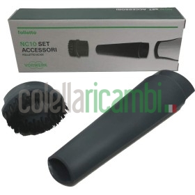 Set Kit Accessori Per Aspirabriciole Folletto VC100 Originali Vorwerk