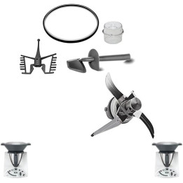 Kit Bimby TM31 Lama Spatola Farfalla Guarnizione Misurino Compatibile